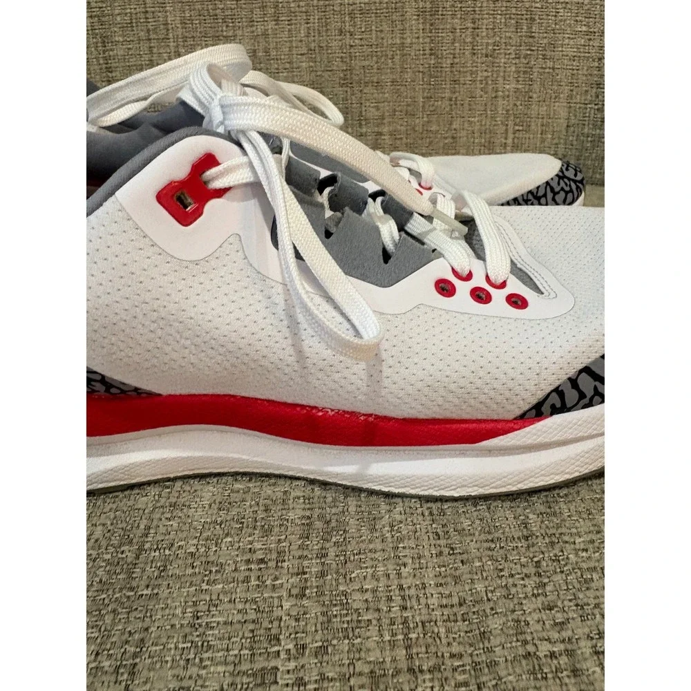 Jordan Zoom Tenacity 88 Katrina Men's Size 10.5 White Red Cement AV5878-101